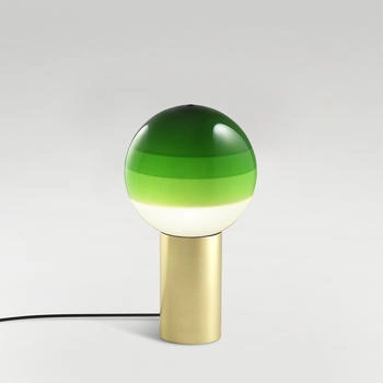 Marset Dipping Light LED Tischleuchte Schirm: grün, A691-450-4515-27K