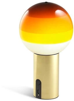 Marset Dipping Light Portable Akkuleuchte Bernstein - Messing (A691-453-3015-27K)