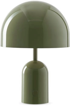 Tom Dixon Bell LED Tischleuchte mit Akku, moosgrün (BEPO01MOUN)