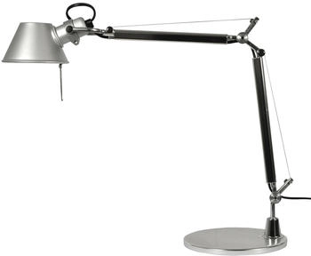 Artemide Tolomeo Tavolo Micro Tischlampe aus poliertem Aluminium mit Tischfu&szlig; &oslash;17cm (A011800)