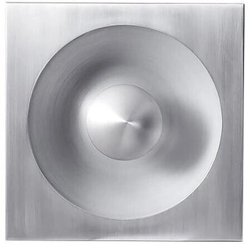 Verpan Spiegel Wand-/Deckenleuchte 62,5x62x5 cm - Aluminium (125207)