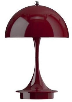 Louis Poulsen Panthella 160 Portable V3 Akkuleuchte LED Burgunderrot (5744930169)