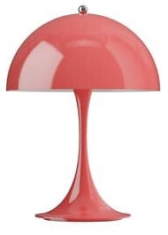 Louis Poulsen Panthella 250 Tischleuchte korallenrot