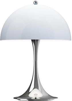 Louis Poulsen Panthella 250 Tischleuchte chrom blau