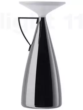 Kartell Camomille LED-Akku-Tischleuchte, Kunststoff, dunkelgrau (09580TT)