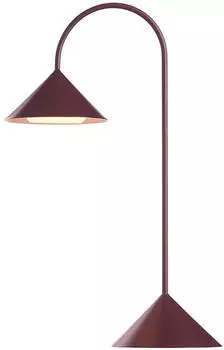 Frandsen Grasp LED Akku-Tischleuchte (47cm) rote beere