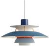 Designerlampen blau