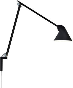 Louis Poulsen NJP Wandleuchte long schwarz