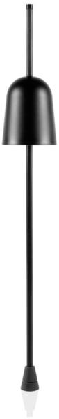 Luceplan Ascent Tavolo mit Befestigungsstift schwarz