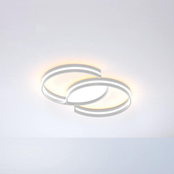 Escale Circles LED 47 x 30 cm Aluminium eloxiert geschliffen