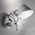 Artemide Tolomeo Faretto LED 2700K ohne Schalter Aluminium