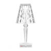 Kartell 09475B4, Kartell - Big Battery Akku-Tischleuchte H 37,3 cm, glasklar