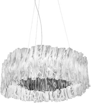 Slamp Accordéon LED Suspension 3000K prisma silver