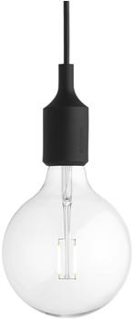 Muuto E27 Socket Lamp LED schwarz