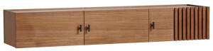 Woud Array Wall Mounted Sideboard 150cm Walnut (120433)
