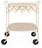 beige: Kartell Gastone Klappservierwagen