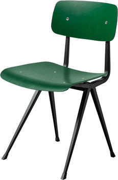 HAY Result Chair Eiche grün gebeizt / Gestell schwarz