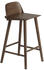 braun: Muuto Nerd Barstuhl 41,5x79x425 cm