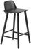 Muuto Nerd Barstuhl 41,5x79x425 cm schwarz lackiert