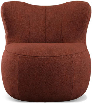 Rolf Benz freistil 173 Sessel 76x75x82cm kupferbraun