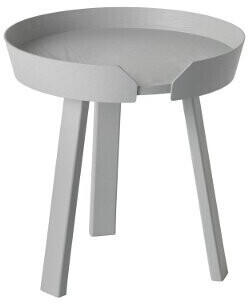 Muuto Around Tisch S grey rund 45x46x45 cm - hellgrau - Grey (205)
