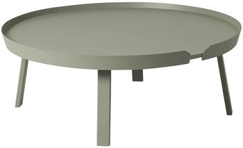 Muuto Around TischxL dusty green - grün, rund 95x36x95 cm - schlammgrün - Dusty Green (207)