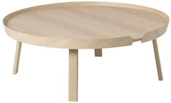 Muuto Around TischxL oak - braun, rund 95x36x95 cm - Eiche - Oak (209)