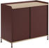 Muuto Sideboard Enfold 100x45 cm Eiche tiefrot lackiert (709)