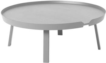 Muuto Around TischxL grey rund 95x36x95 cm - hellgrau - Grey (208)