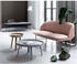 Muuto Around Tisch S - grün, rund 45x46x45 cm - dunkelgrün - Dark Green (221)