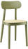 Thonet Stuhl 118 Rohrgeflecht olivgrün
