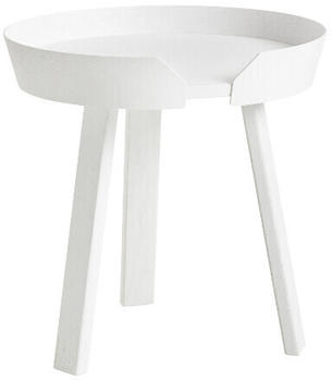Muuto Around Tisch S weiß - weiß, rund 45x46x45 cm - White (217)