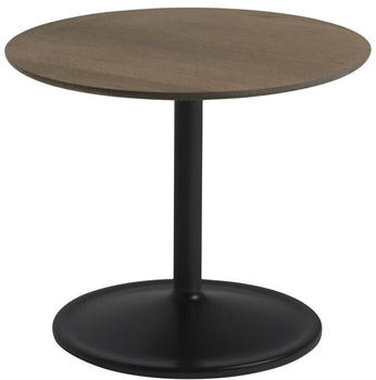 Muuto Soft Side Table solid smoked oak black Ø 48x40 cm (13937)