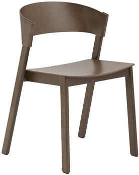 Muuto Cover Side Stuhl stained dunkelbraun (33005)
