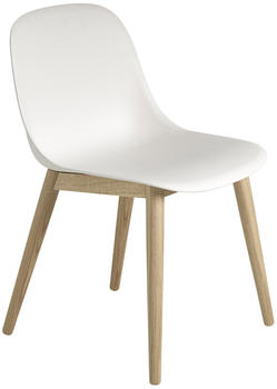 Muuto Fiber Side Chair Wood Base weiß (58956)