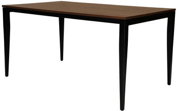 Jan Kurtz Jupiter 76x150-250x90cm schwarz/Nussbaum