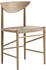 &Tradition Drawn HM3 Stuhl braun 49x78x46 cm white oiled oak