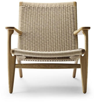 Carl Hansen & Søn CH25 Sessel beige Papier 71x73x73 cm Eiche geölt (020/102/FSC-70) (104)