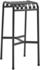 HAY Palissade Bar Stool grau 38x78x45 cm anthrazit anthracite (502)