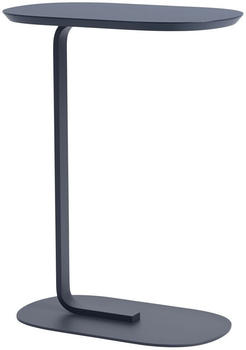 Muuto Relate Side Table, H 73,5 cm blau-grau