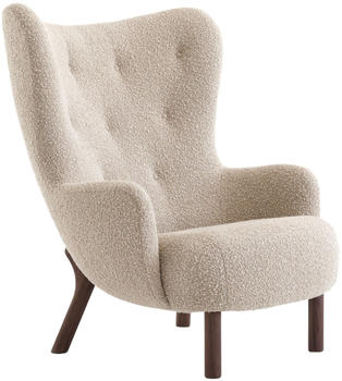 &Tradition Petra Lounge Chair VB3, High Back, Walnuss geölt / Karakorum 003