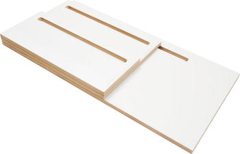 Tojo Schreibplatte für pult Stehpult L, 92 x 46 cm weiß