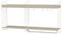 String Wandleiter für Regal 75 x 30 cm (2er-Set) beige