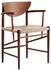 &Tradition Drawn HM3 Stuhl braun 49x78x46 cm white oiled oak