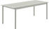 grau: Muuto Linear Stahltisch 200x80x73,5cm