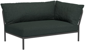 Houe LEVEL Cozy Ecksofa 145x97x60 cm Rechts Alpine grün/schwarz