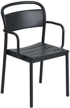 Muuto Linear Steel Armlehnstuhl black (30990)