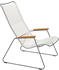 Houe Click Lounge Stuhl 62x73x122 cm (10811) weiß gedämpft