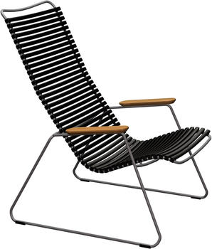 Houe Click Lounge Stuhl 62x73x122 cm (10811) schwarz