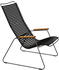 Houe Click Lounge Stuhl 62x73x122 cm (10811) schwarz